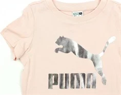 Puma rose dust t-shirt logo